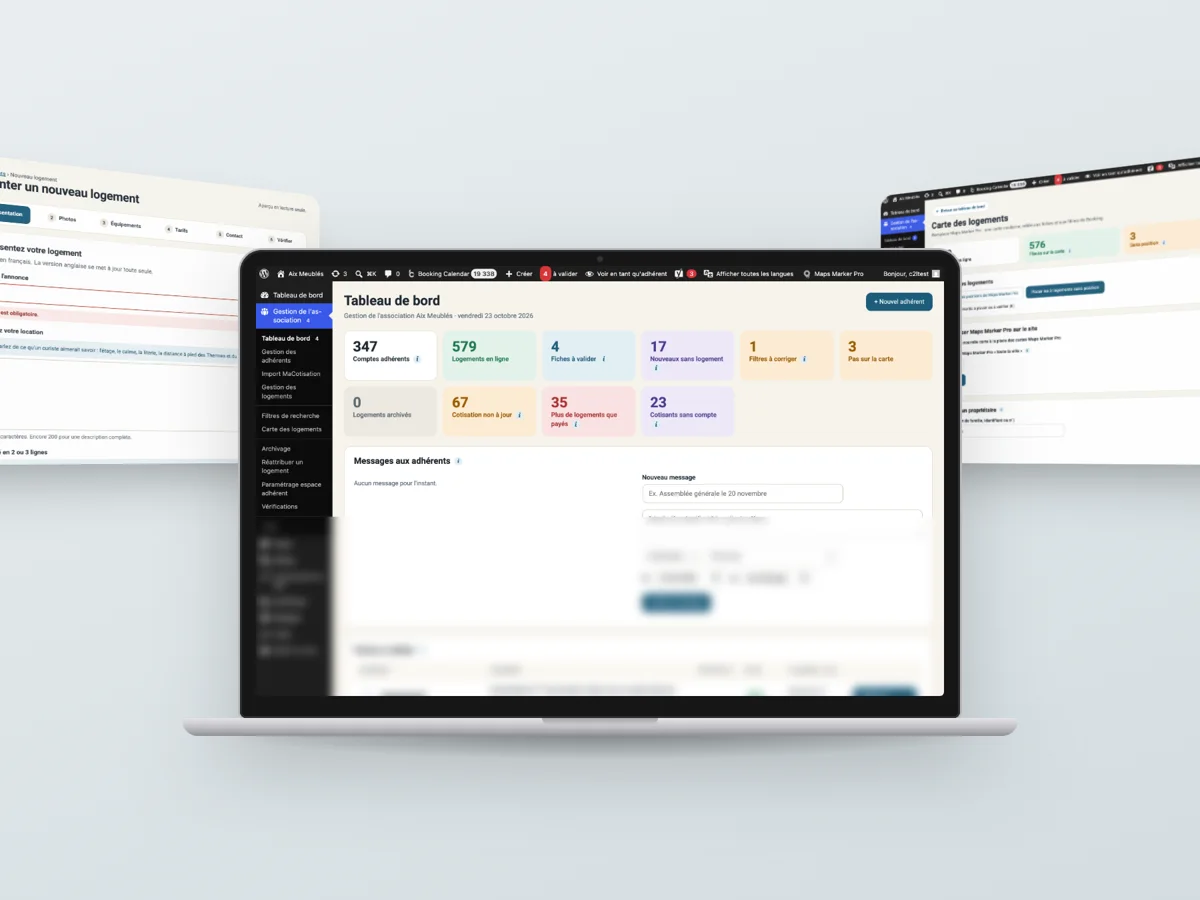 Aix Meublés : refonte du site et automatisation