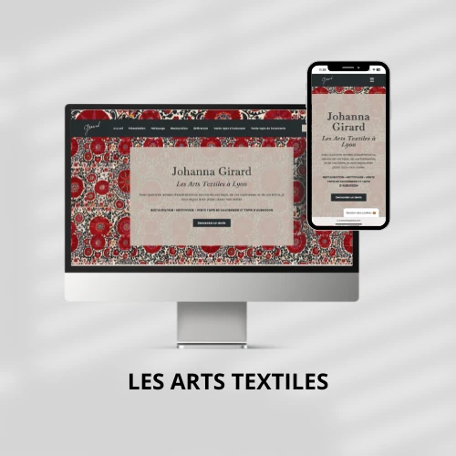 Les Arts Textiles : refonte wordpress