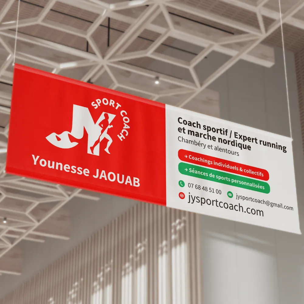 JY Sport Coach : identité visuelle et site